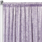 Velvet 16ft H x 52" W Drape/Backdrop Curtain Panel - Wisteria
