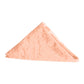 velvet peach napkin table top napkin