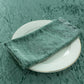 Velvet 20"x20" Linen Napkin - Eucalyptus