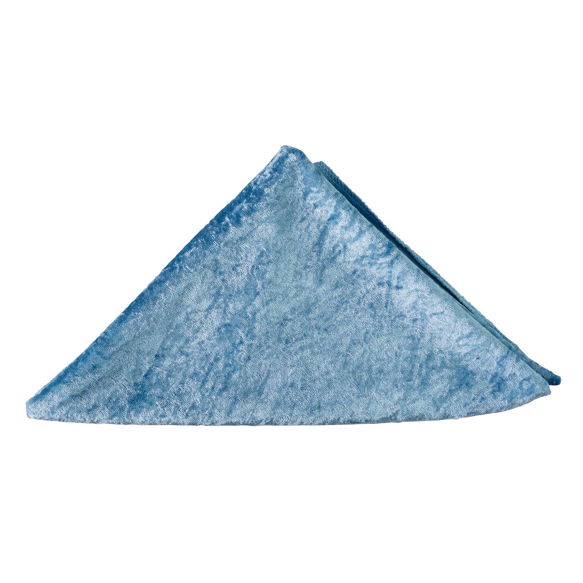 Velvet 20"x20" Linen Napkin - Steele Blue