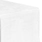 White Velvet Rectangular Tablecloth 