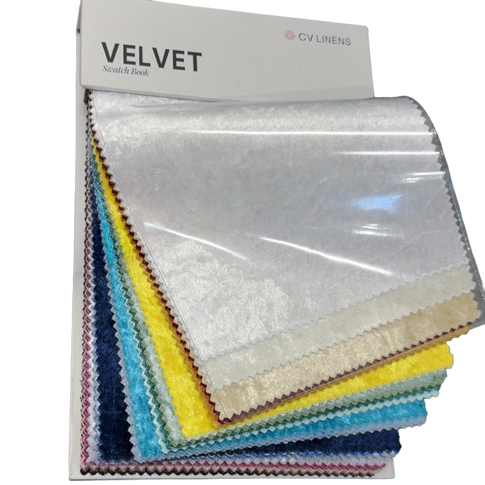 Velvet Swatch Booklet close up