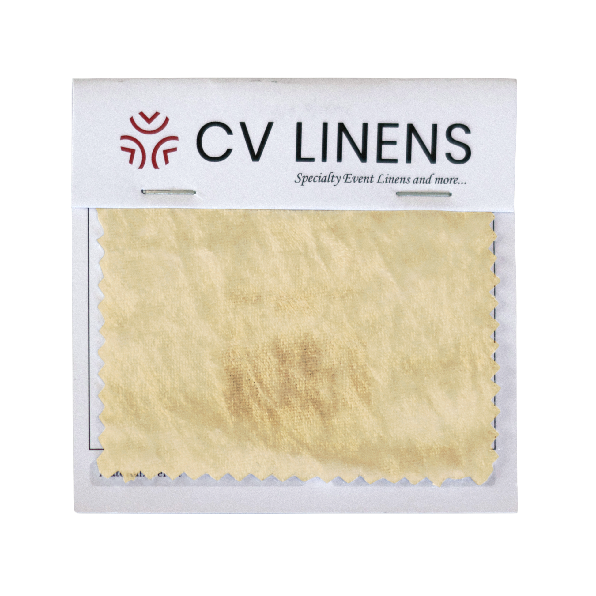 Velvet Swatch Card - Champagne