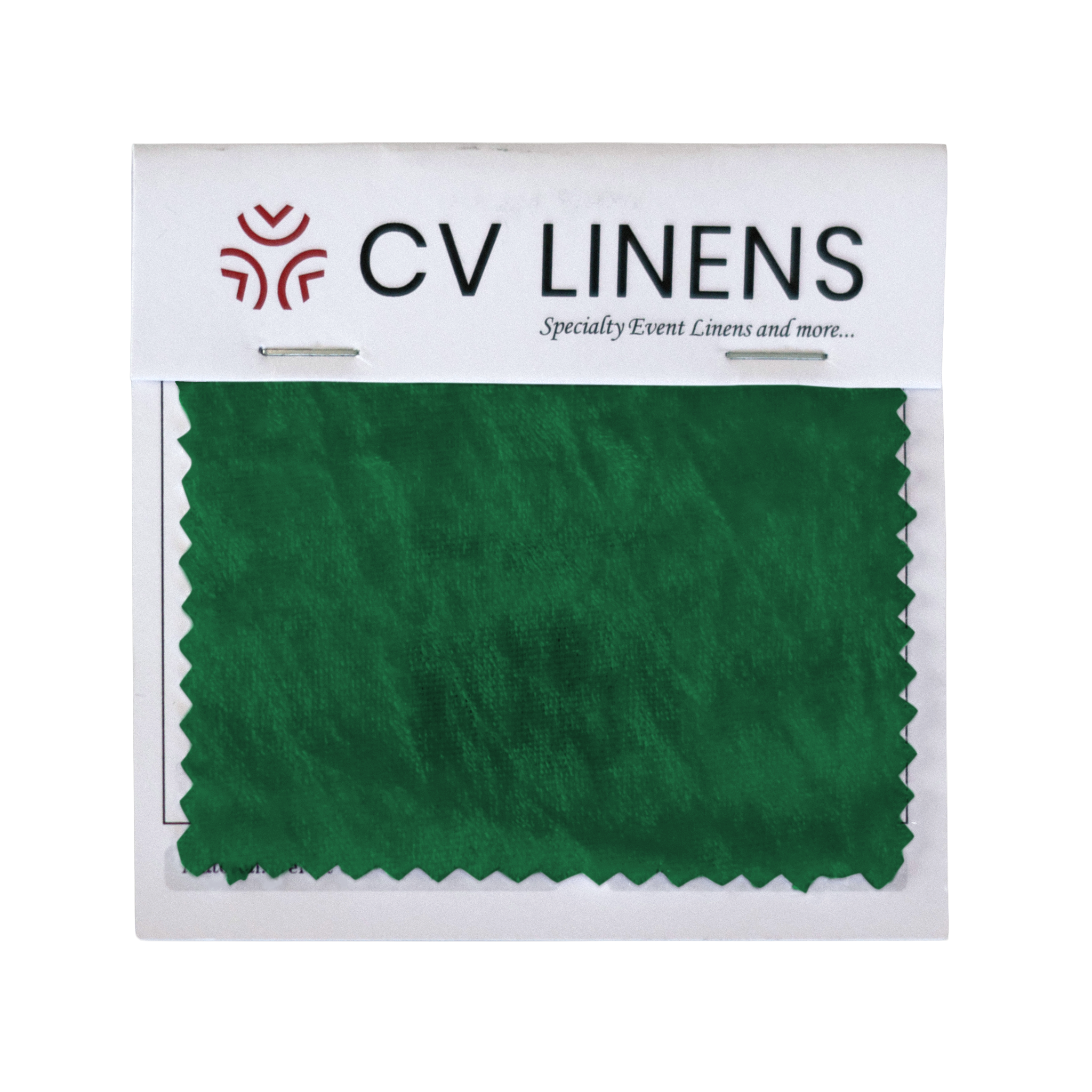 Velvet Swatch Card - Forest Green
