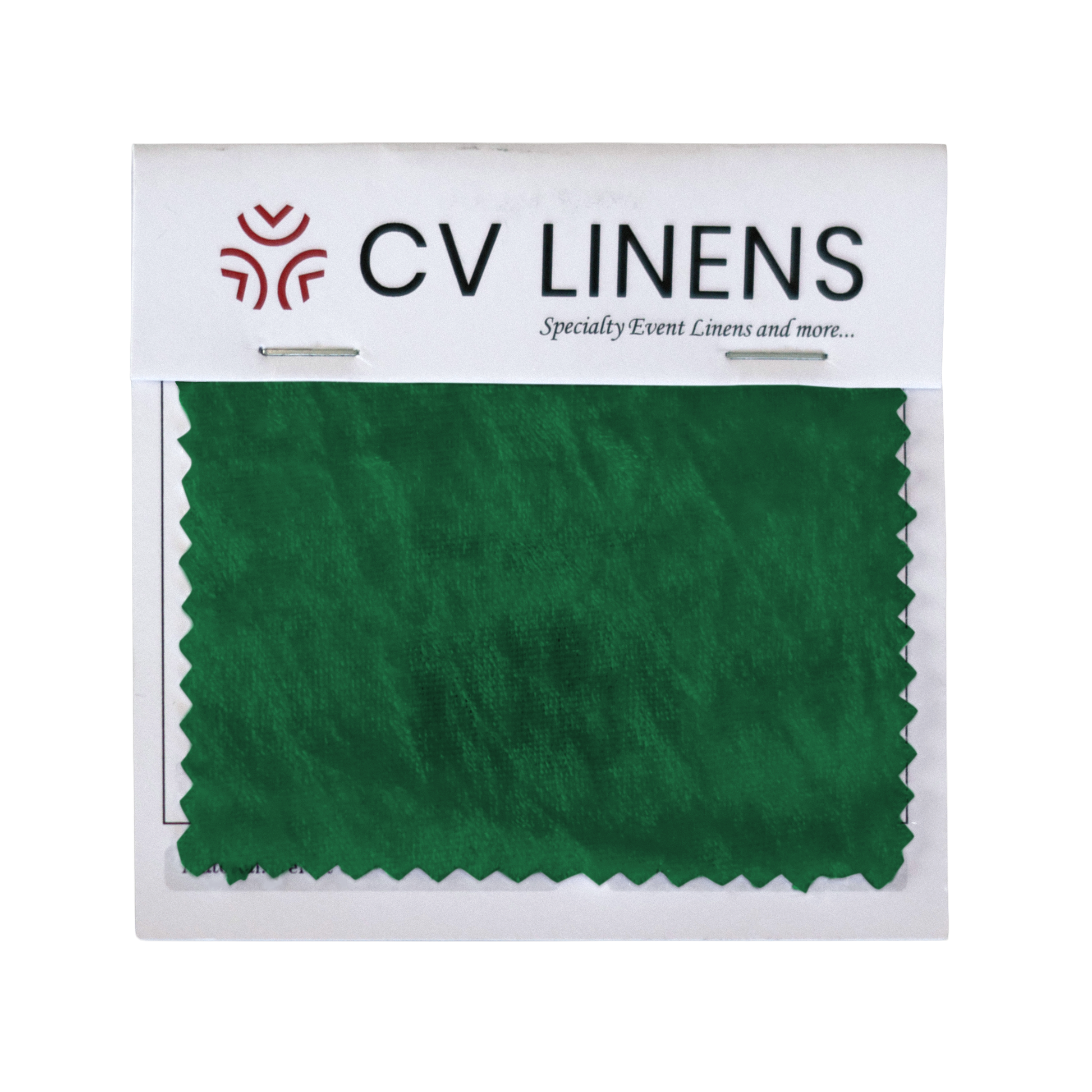 Velvet Swatch Card - Forest Green
