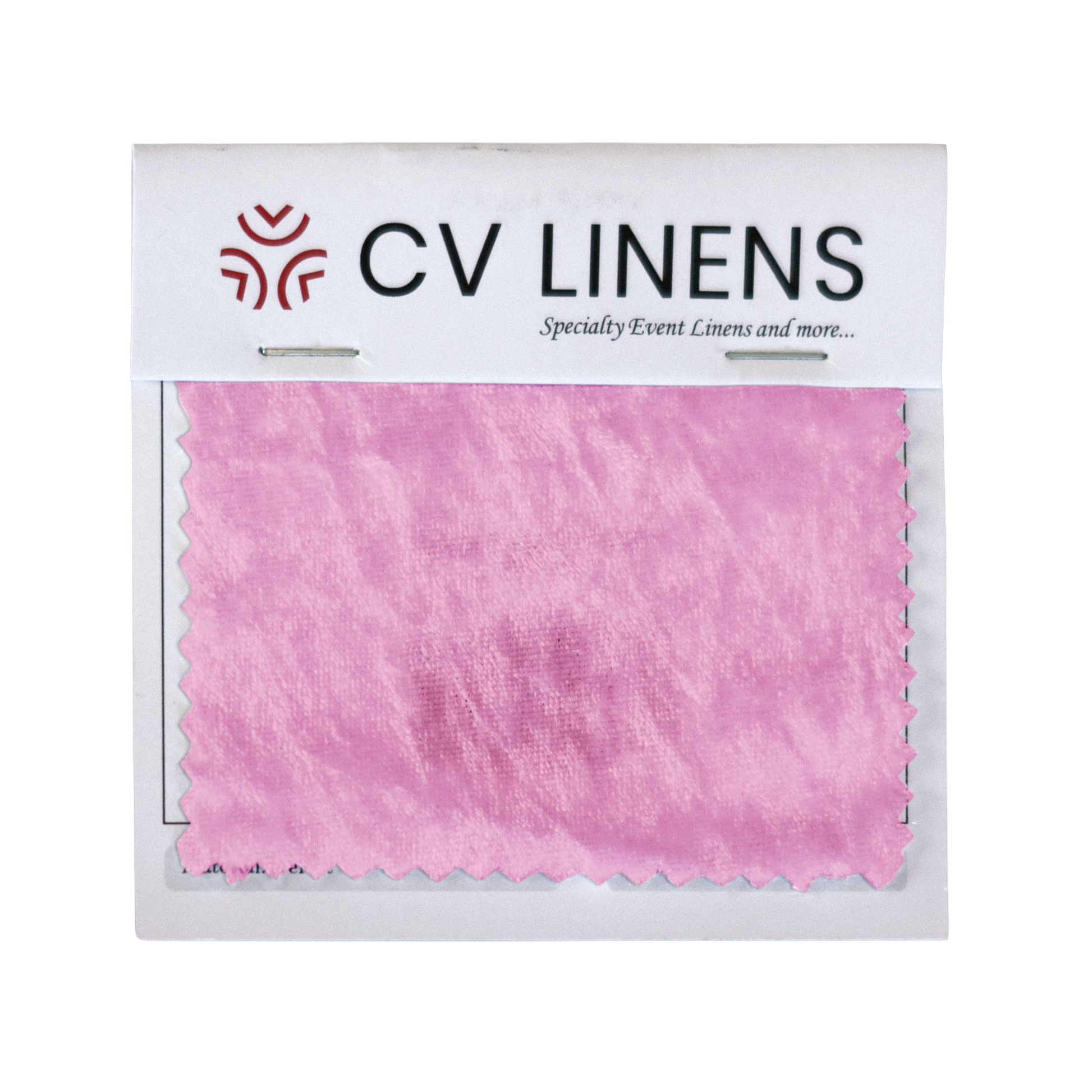 Velvet Swatch Card - Pink