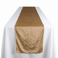 Velvet Table Runner Mocha Brown - CV Linens