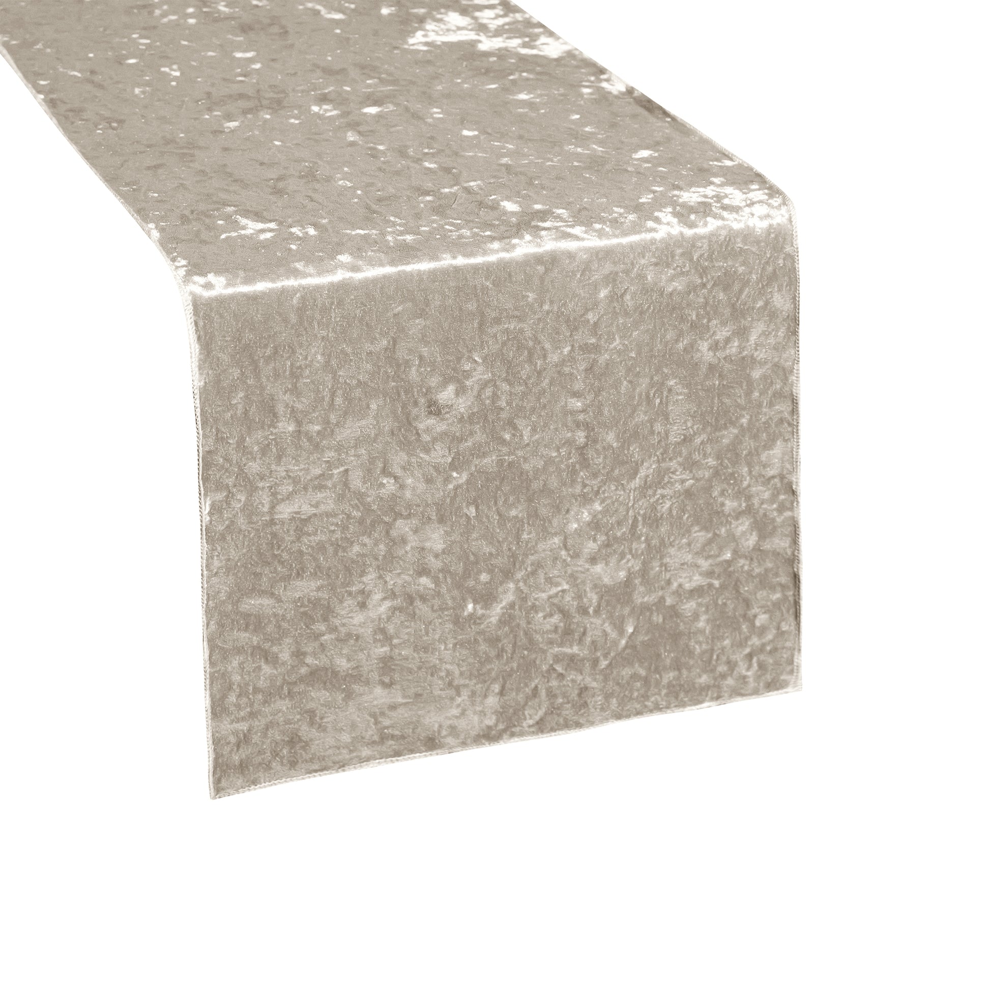 Velvet Table Runner - Taupe