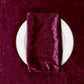 Velvet 20"x20" Linen Napkin - Cabernet