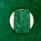Velvet 20"x20" Linen Napkin - Forest Green