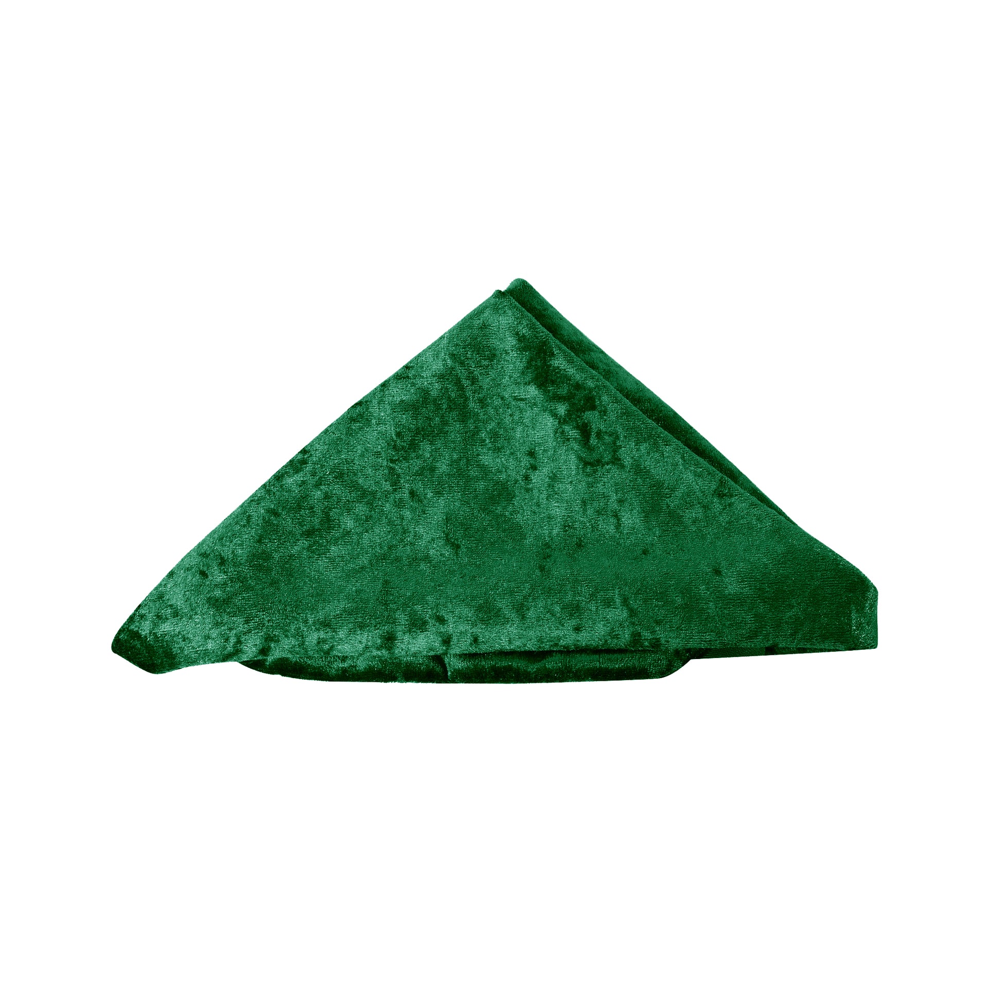 Velvet 20"x20" Linen Napkin - Forest Green