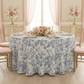 Vintage Mediterranean 132" Round Tablecloth