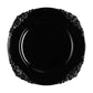 Vintage Round Charger Plate - Black