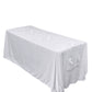 Vintage Veil Embroidery Table Runner White