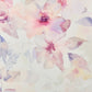 Watercolor Floral Print Pink fabric