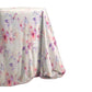 Watercolor Floral Print Rectangular Tablecloth 108"x156" Pink