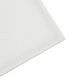 90"x156" Rectangular Premium Polyester Tablecloth (Square Corners) White corner close up