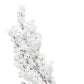 White Cherry Blossom Crescent Arch Backdrop smalller corner close up