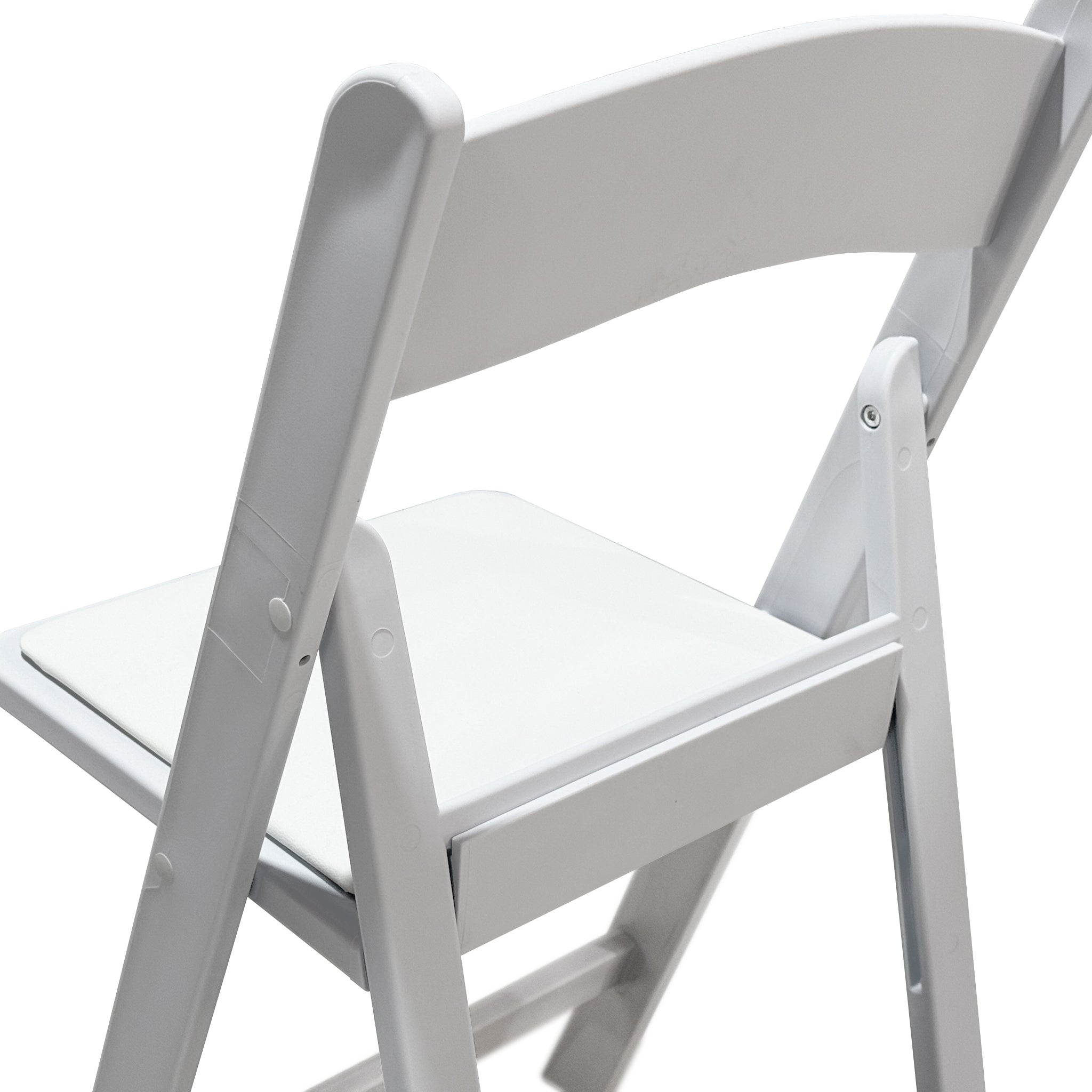 White Resin Folding Chair 4pc/pk | Professional Wedding & Event