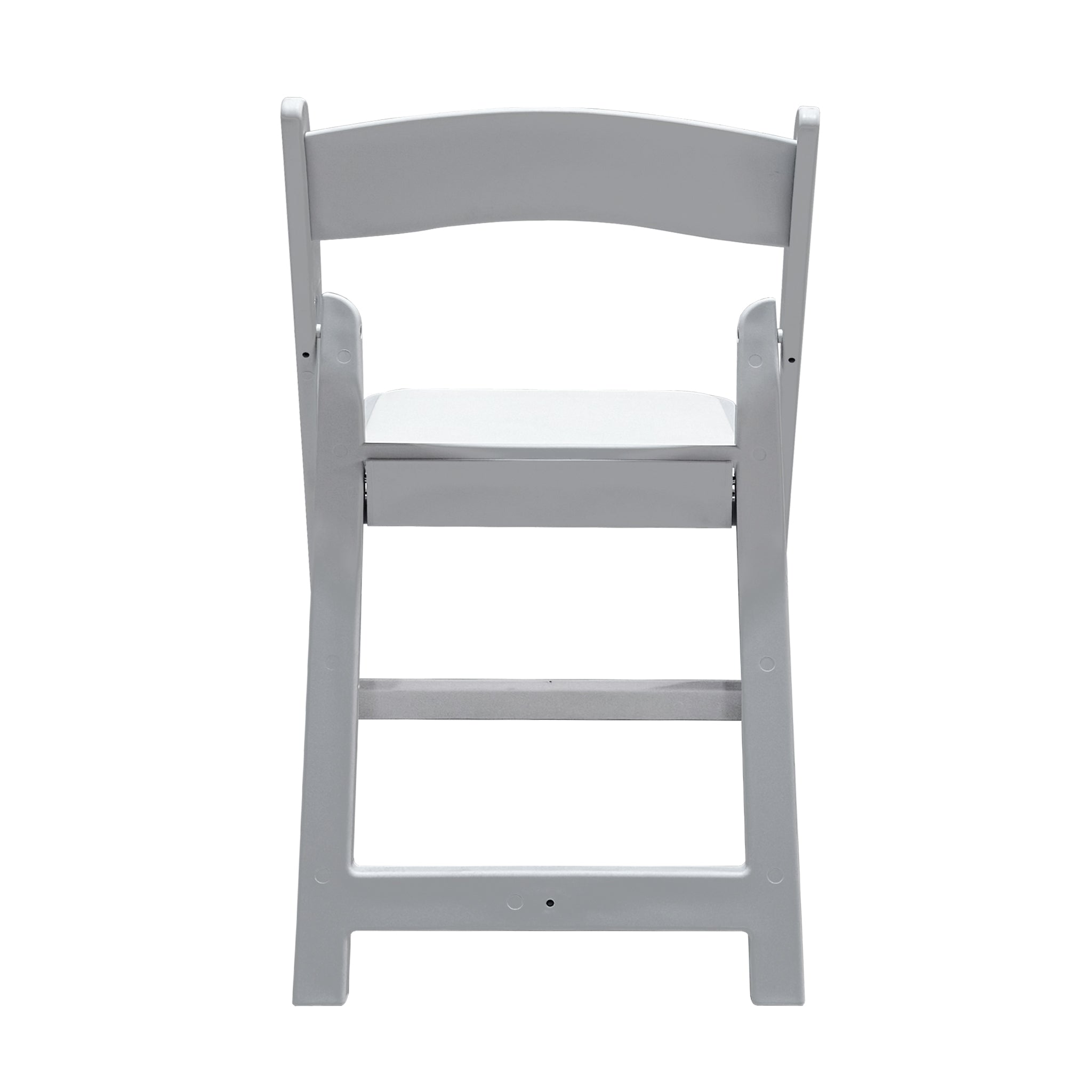 White Resin Folding Chair 4pc/pk | Professional Wedding & Event