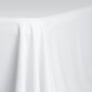 Scuba King 108"x156" Rectangular Tablecloth White close up