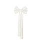 XL Giant Fabric Bow for Backdrop Ivory full view