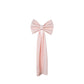 XL Giant Fabric Bow for Backdrop Pastel Pink full view