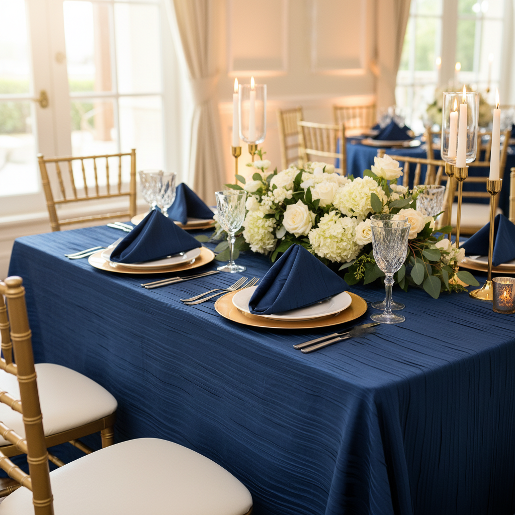 Accordion Crinkle Taffeta Napkin 20