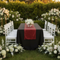 Apple Red Glitz Sequin Table Runner –
