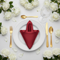 Apple Red Napkin - Flatlay Marble