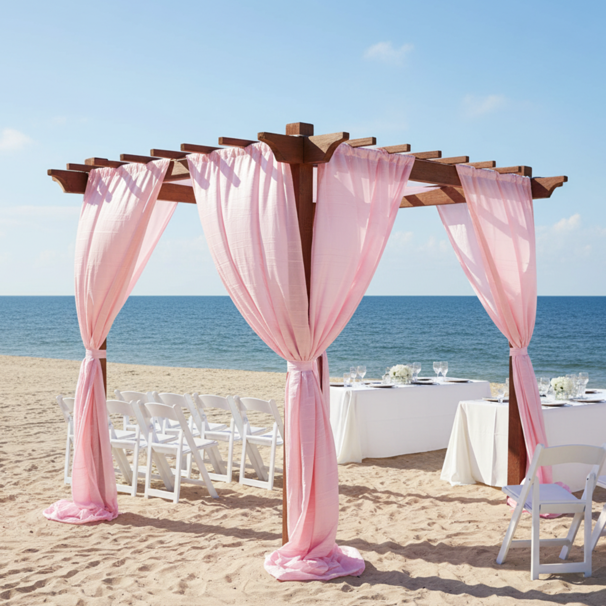 Beach Wedding Drape