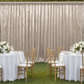 Beige Velvet Drape – Outdoor Wedding Reception