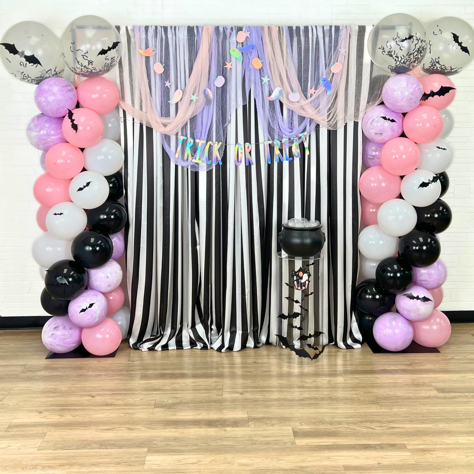 Black 12" Latex Balloons | 50 pcs