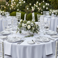 Black French Toile Charger – Outdoor Wedding