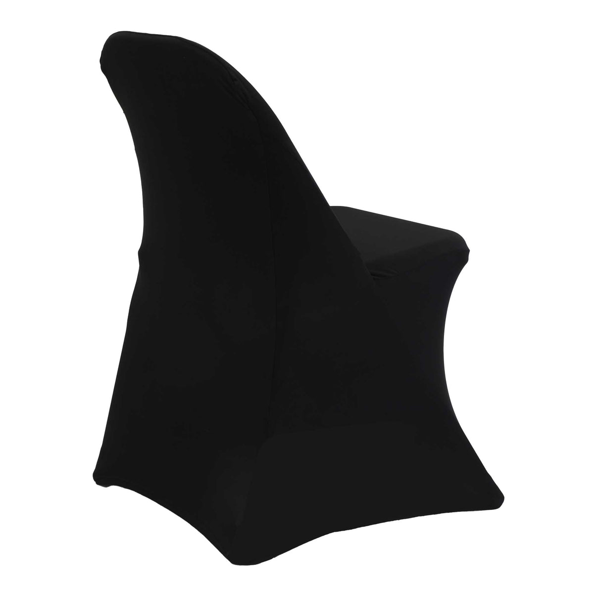 Black Spandex Folding Chair Cover CV Linens™