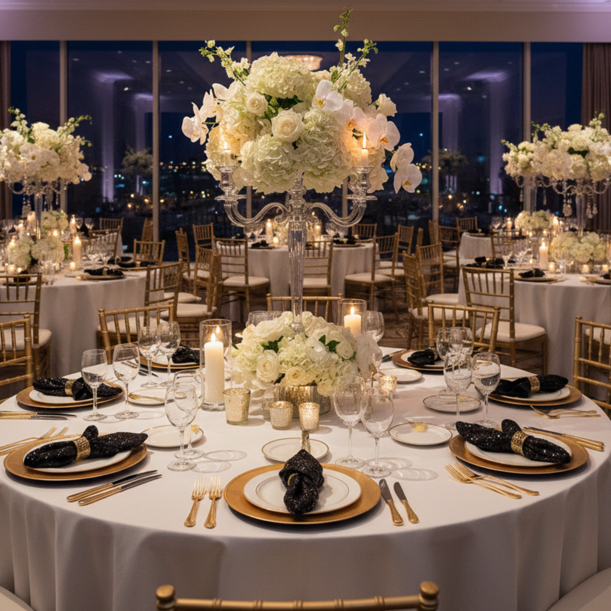 Black Tie Soft Knot Napkin Ring