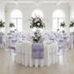 Buckle Spandex Stretch Chair Band - Lavender.