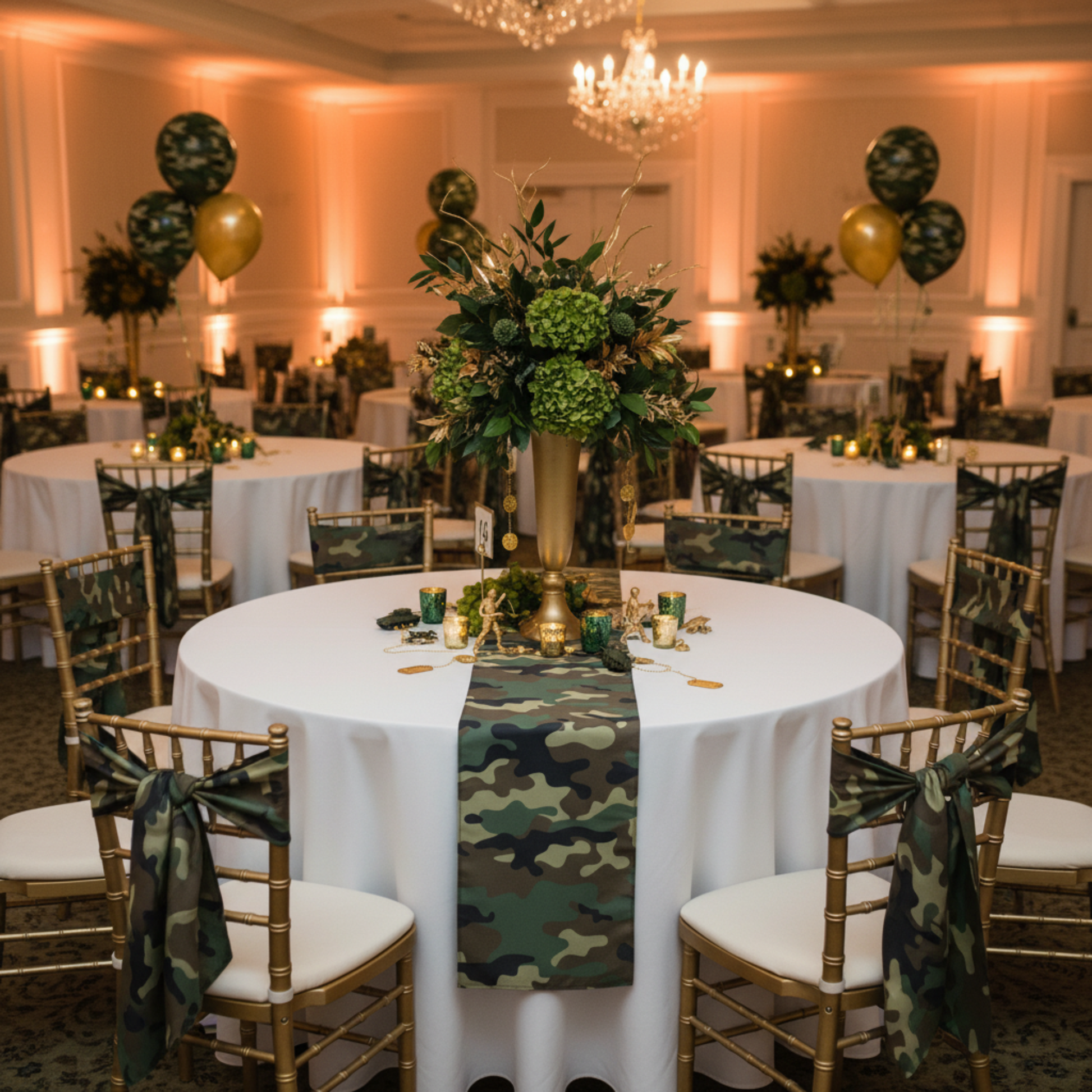 Camouflage-Themed Party