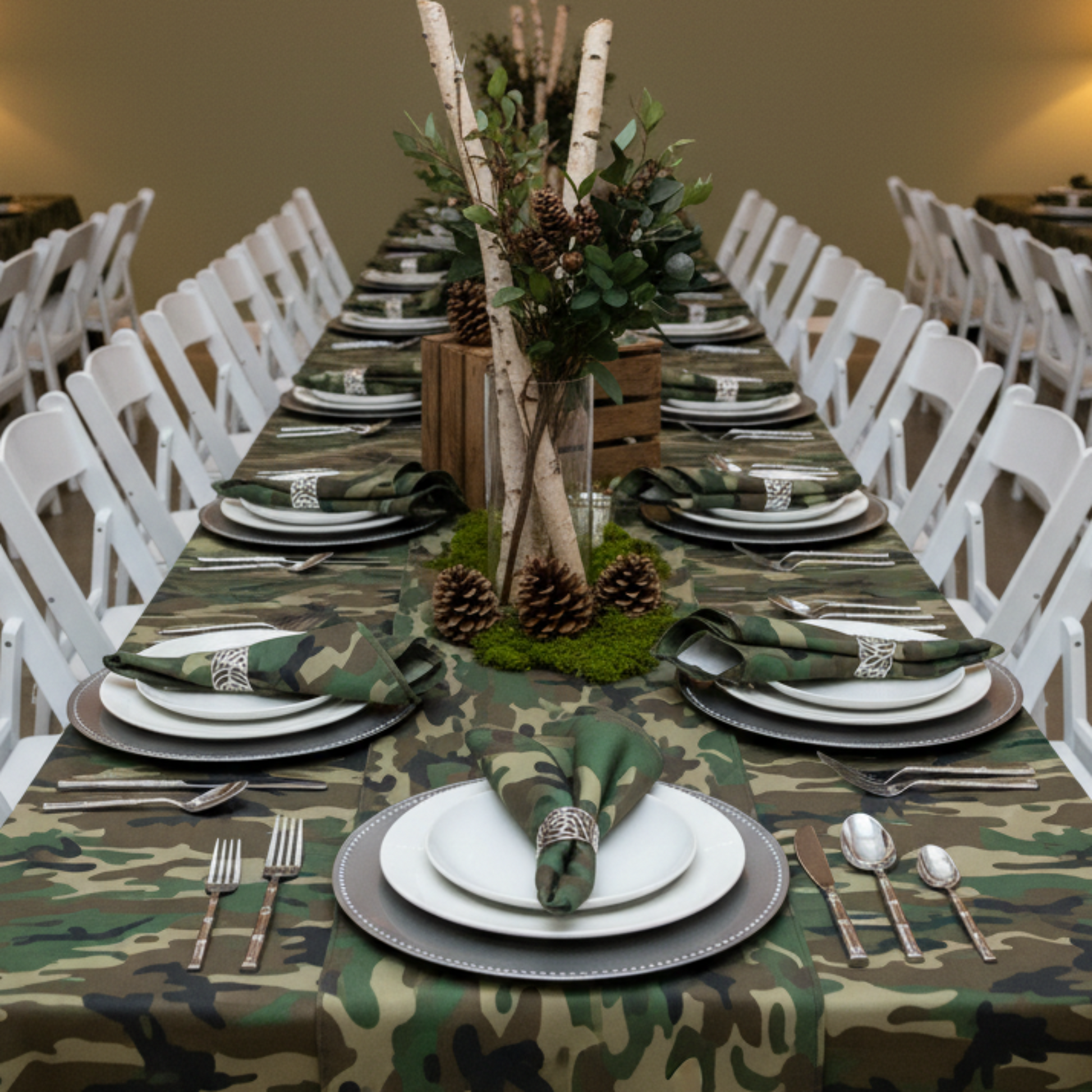 Camouflage-Themed Party