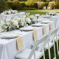 Pintuck Napkin - Flat Square - Outdoor Garden