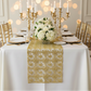 Chemical Lace Table Runner - Gold Mockup