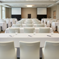 Conference Event Ivory Contemporary Lifetime Spandex Folding Chair Cover