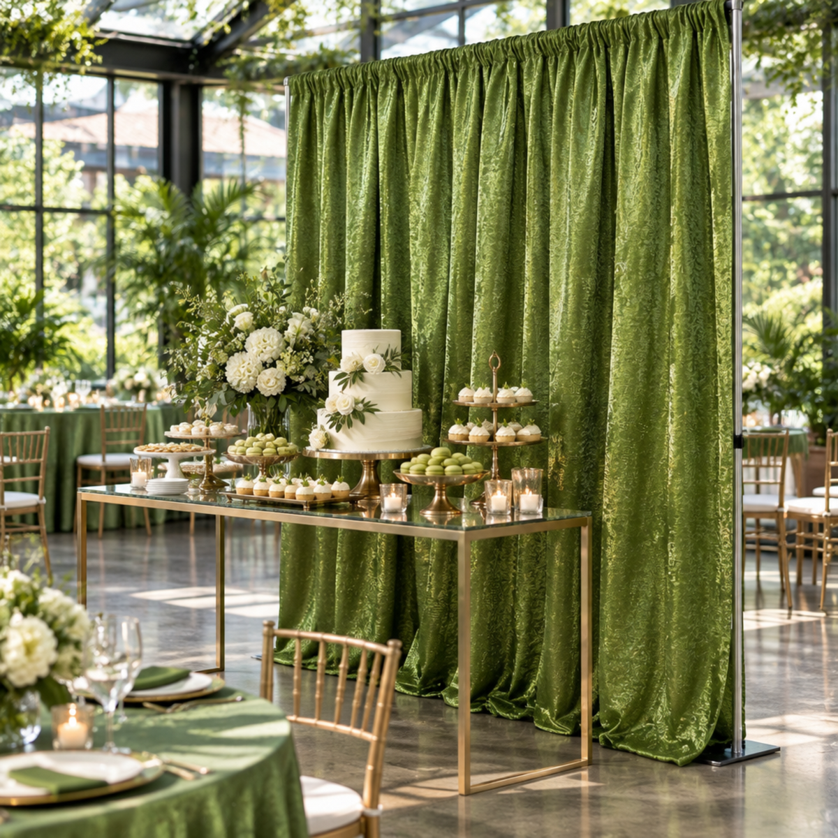 Conservatory event scene