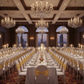 Corporate Gala Banquet Chair Gold Sequin Band