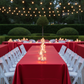 Corporate Gala Outdoor – Apple Red Satin
