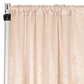 Crinkle Shimmer 10ft H x 52" W Drape/Backdrop Panel - Champagne