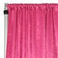 Crinkle Shimmer 12ft H x 52" W Drape/Backdrop Panel - Fuchsia