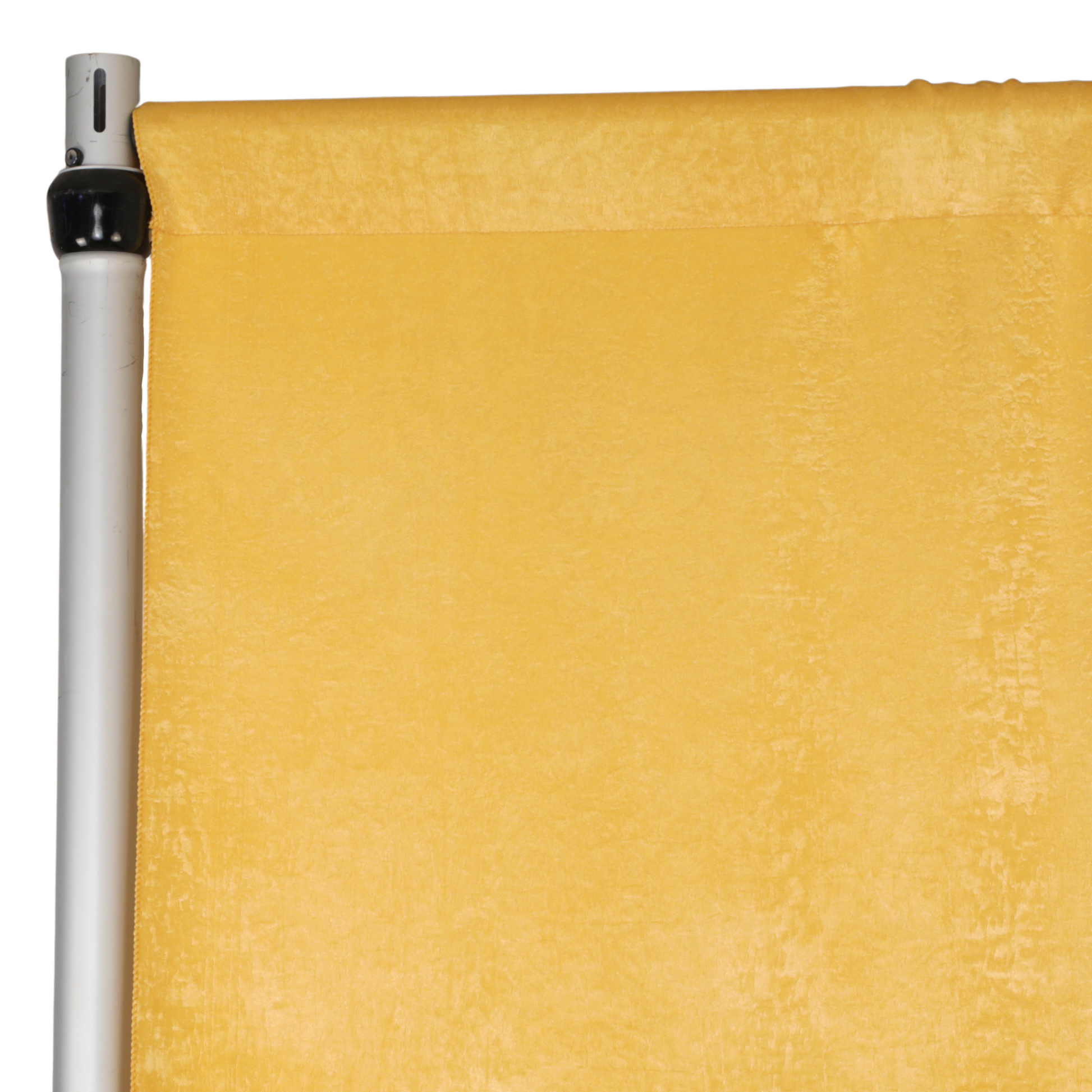Crinkle Shimmer 10ft H x 52" W Drape/Backdrop Panel - Gold