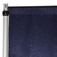 Crinkle Shimmer 10ft H x 52" W Drape/Backdrop Panel - Navy Blue