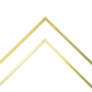 Diamond Shape Metal Arch Frame Backdrop Party Stand - Gold